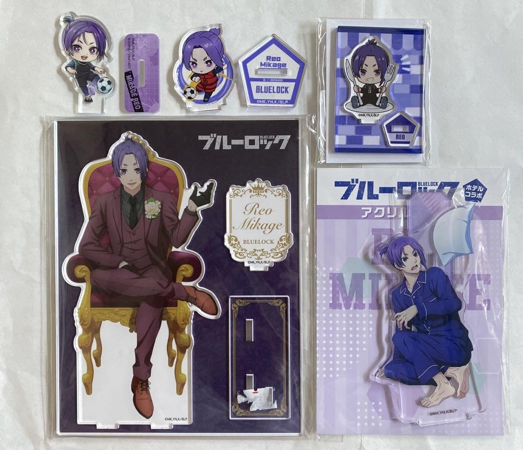 【ブルーロック】御影玲王 フィギュア アクリルスタンド　セット Amazon.co.jp: ブルーロック セット 御影玲王 アクリルスタンド 他